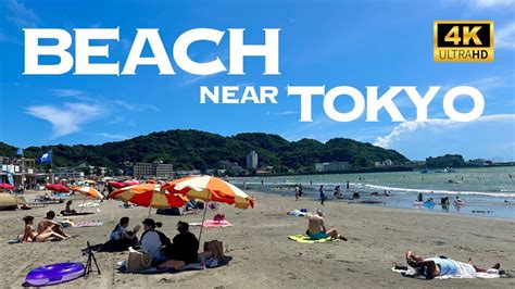 4K 7 Beaches Near Tokyo Summer 2023 Walking Tour 湘南 ビーチ7選 散歩