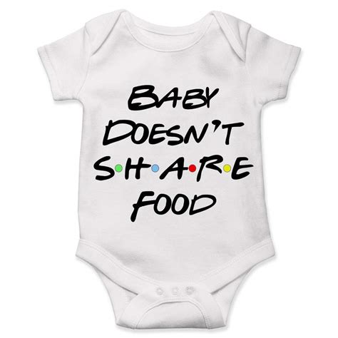 Buy Lucky Star Funny Friends Tv Show Joey Inspired Baby Bodysuit Doesn