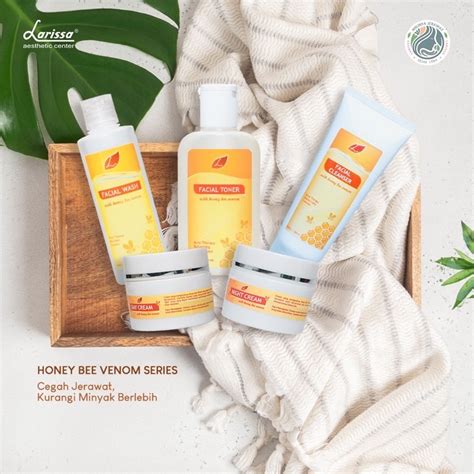 Jual PAKET HONEY BEE VENOM ACNE JERAWAT THERAPY SERIES LARISSA