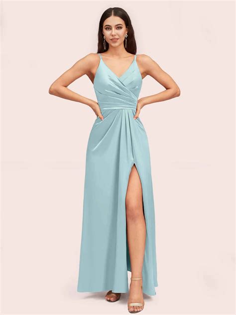 Satin Mist Prom Dresses 7 Days Money Back Guarantee Cetims