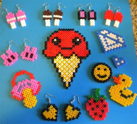 Pin By Bi On Hama Beads Bead Crafts Hama Beads Mini Hama Beads