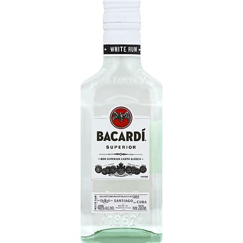 Bacardi Rum White 200 Ml Buehler S