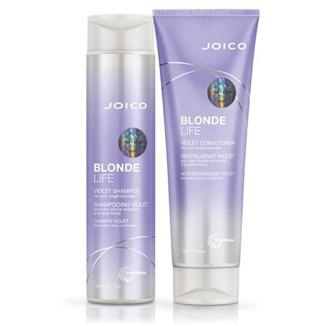 Joico Blonde Life Violet zestaw do włosów blond szampon odżywka