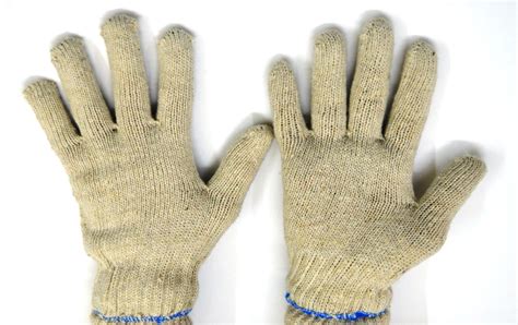 Unisex Cotton Knitted Hand Glove 50 Gram Rs 6 Pair Sai Safety