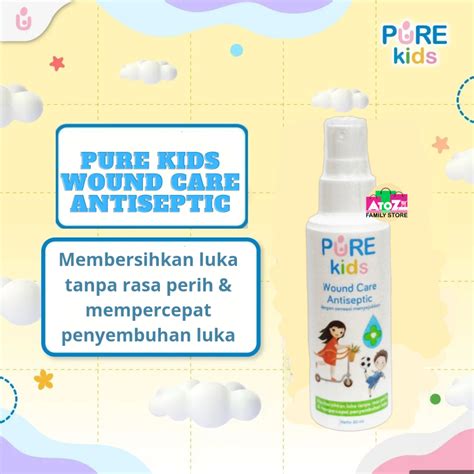 Jual Pure Kids Wound Care Antiseptic 50ml Shopee Indonesia