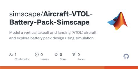 Github Simscape Aircraft Vtol Battery Pack Simscape Model A Vertical