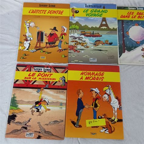 Lucky Luke Et Rantanplan Label Emma S