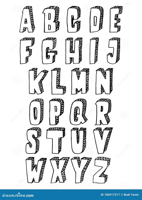 Alphabet Letters In Different Fonts