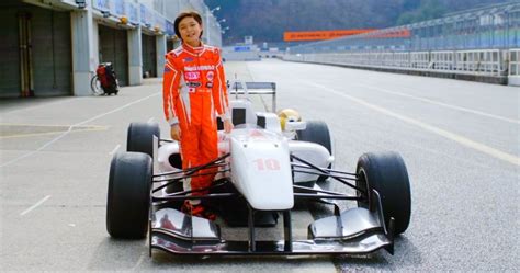 Juju Noda - The youngest Formula 1 driver in history - e-alpha1.co.uk