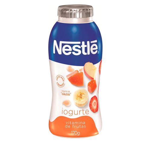 Iogurte de Morango Sem Lactose Zero Açúcar Molico Nestlé 170g Armazém