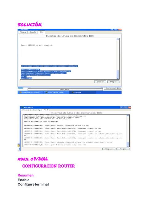 Configuracion De Router Pdf