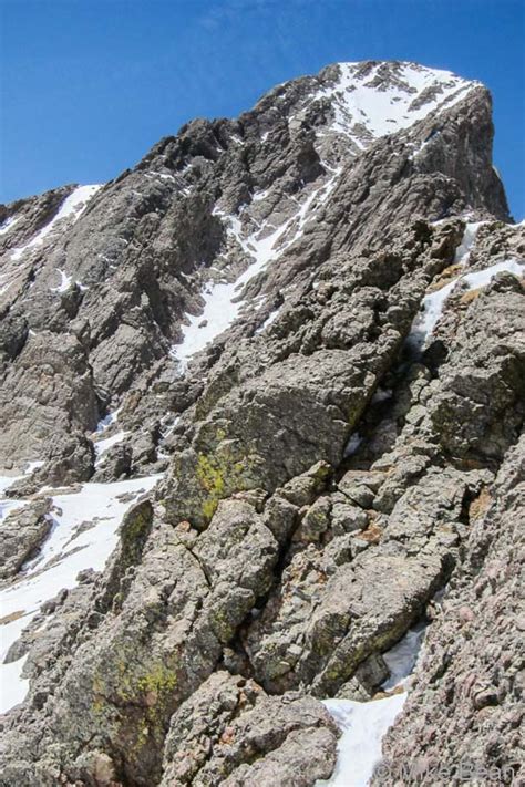 Crestone Needle Ski Descent Carls Finisher Through Polarized Eyes