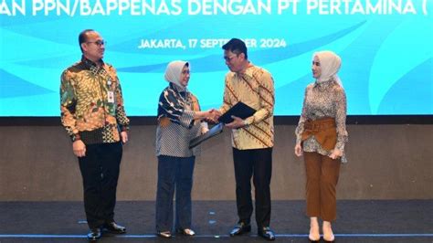 Sinergi Pertamina Dan Kementerian Ppn Bappenas Perkuat Ketahanan Energi