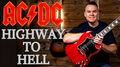 Highway To Hell Guitar Lesson Easy Beginner AC DC Song Guitar