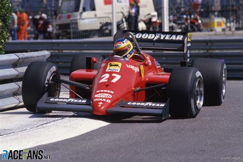 Michele Alboreto Ferrari Monaco Racefans