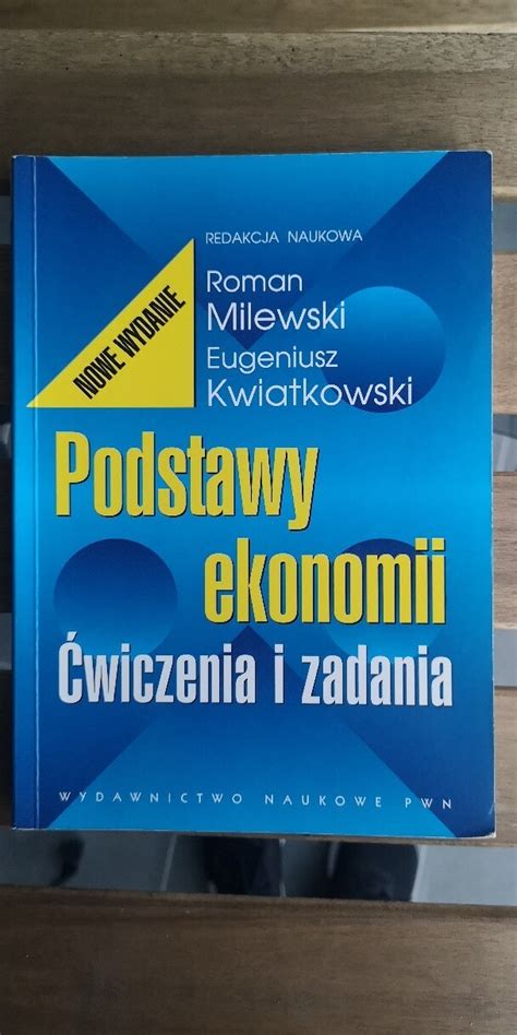 Podstawy ekonomii Podręcznik Ćwiczenia i zadania Warszawa Kup