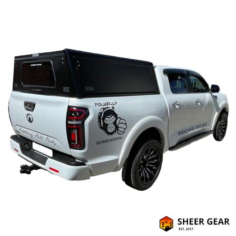 Gwm P Series Mid Range Double Cab Canopy Aluminum Canopies Sheer Gear