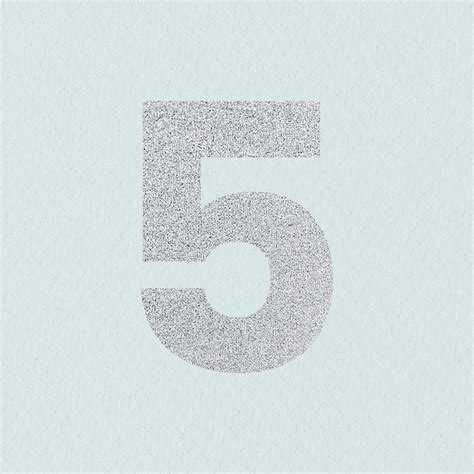 golden glitter number set  transparent png