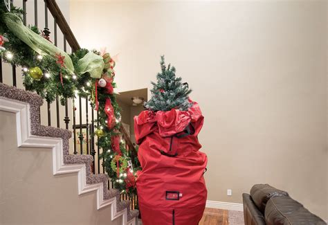 Upright Christmas Tree Storage Bag [trees Up To 9ft Tall] Santas Bags