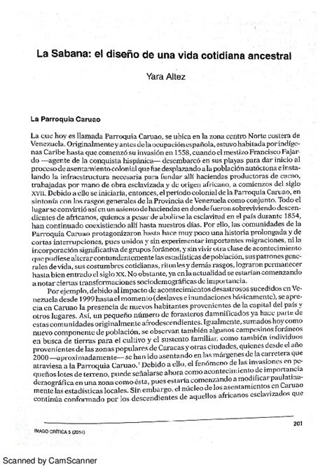 Pdf Vida Cotidiana Ancestral En La Sabana Venezuela