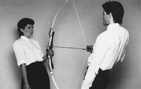 Performance Art Marina Abramović Ulay The Other Rest Energy 1980