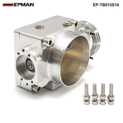 Epman Mm Intake Throttle Body Cnc W Adptor Plate Billet Race For