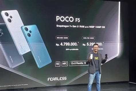 Poco F5 Resmi HP Snapdragon 7 Plus Gen 2 Pertama Di Indonesia