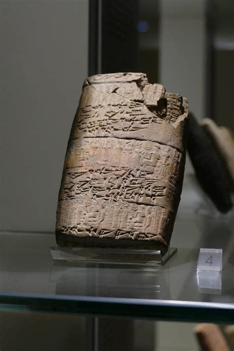 Cuneiform Tablets from the Ancient Middle East Editorial Stock Image ...