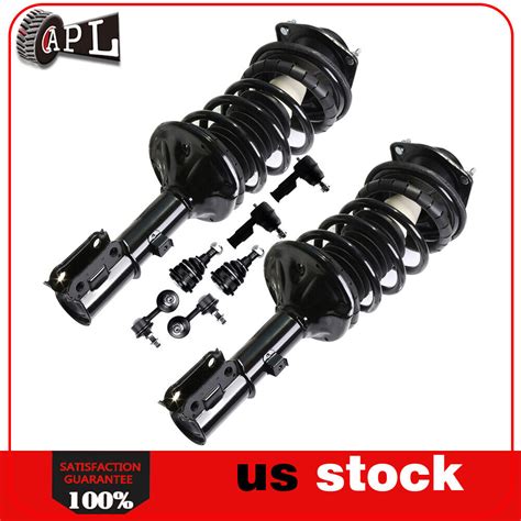 8pc Complete Front Quick Install Struts Suspension Kit For Hyundai