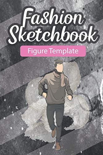 Fashion Sketchbook Figure Template Fashion Designer Sketchbook Male