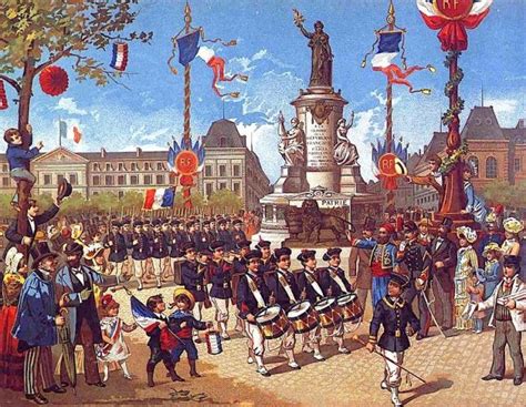 La Fête Nationale du 14 Juillet en France