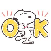 Basic Daily Snoopy Stickers LINE WhatsApp Sticker GIF PNG