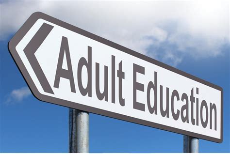 Adult Education Free Of Charge Creative Commons Highway Sign Image