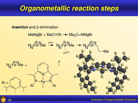 PPT Organometallic Chemistry An Overview Of Structures And Reactions