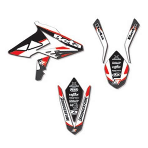 Ponziracing Cross Enduro Motard Adesivi Kit Adesivi Beta