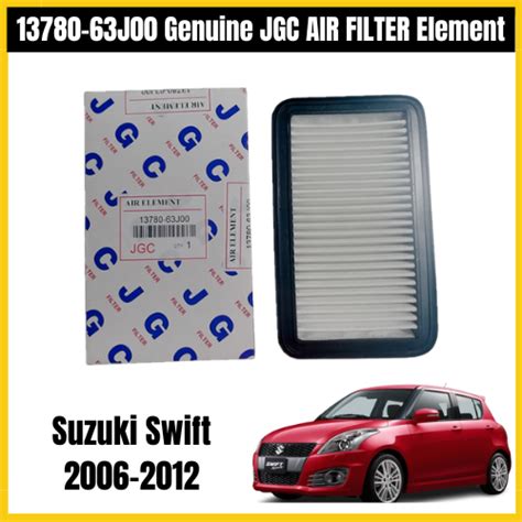 13780 63J00 Genuine JGC AIR FILTER Element For Suzuki Swift 2006 2012