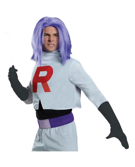 James Team Rocket Pokemon Costume