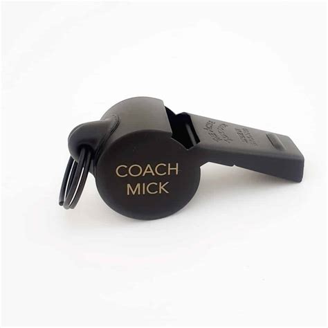 Acme Thunderer Whistle Matt Black Teachit Co