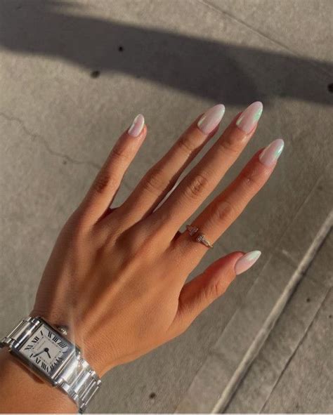 Hailey Bieber Glazed Donut Nails Trendy Glazed Donut Nails