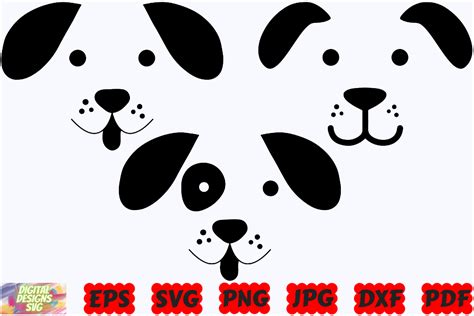 Dog Face Svg Cute Dog Svg Dog Svg Graphic By