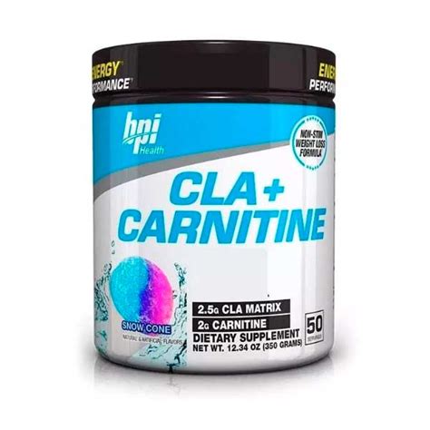 Suplemento Bpi Sports Cla Carnitina Cono De Nieve G Sears