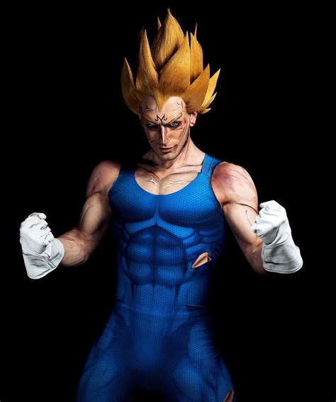 Fã De Dragon Ball Fez Um Cosplay Impecável De Majin Vegeta Critical Hits