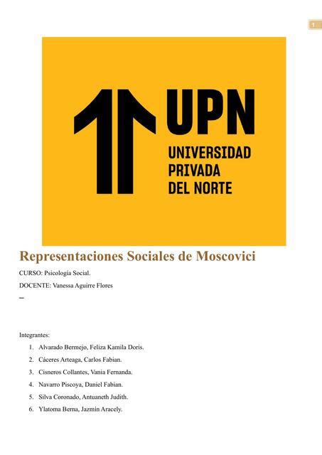 representación social Carlos Cáceres uDocz