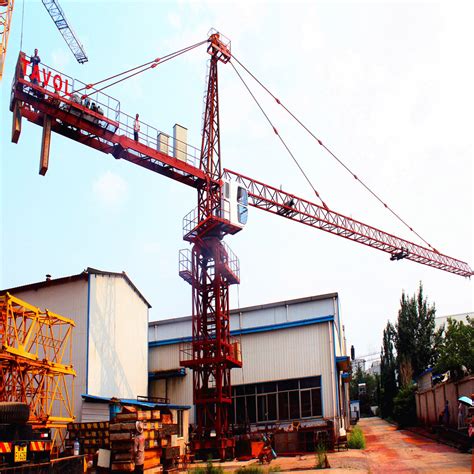 Qtz Tower Crane Factory Famous China Brand Tower Crane From Tavol