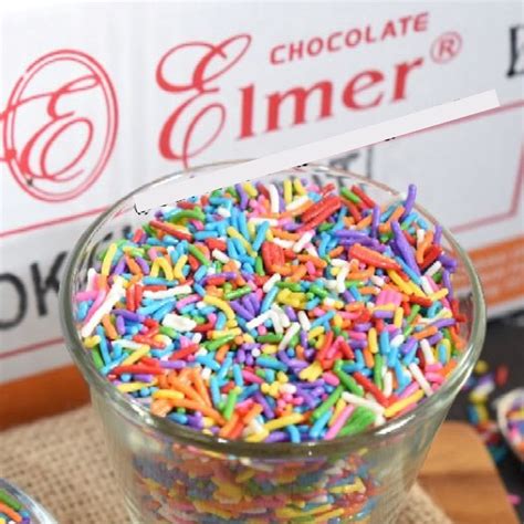 Jual Elmer Mesis Warna Warni 250gr Meises Sprinkle Chocolate Coloured