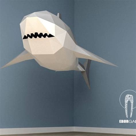 Create Yourself, Create Your Own, Shark, Paper Crafts, Model, Pattern ...