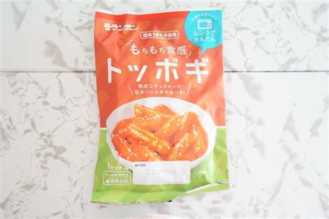 「モランボン トッポギ」レンチンするだけ もっちもち＆甘辛の濃厚味！とろけるチーズかけると最高！ えん食べ