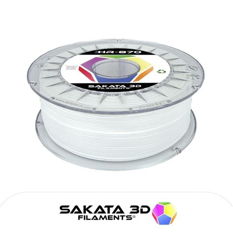 Blanco PLA 3D870 Filamento 3D 1 75mm 1Kgr Sakata 3D Filaments