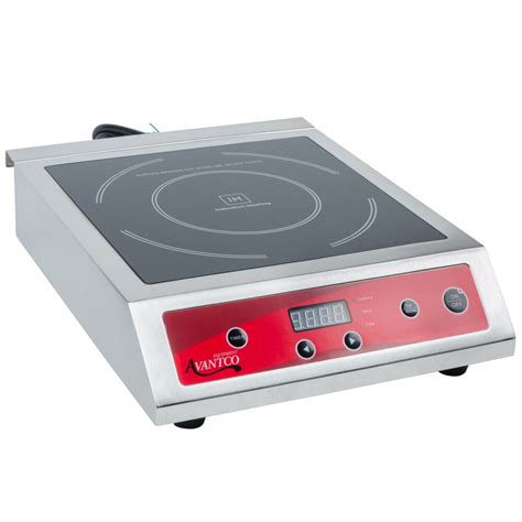 Avantco Ic3500 Countertop Induction Range Cooker 208 240v 3500w