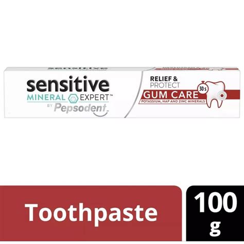 Jual Pepsodent Sensitive Mineral Expert Gum Care 100g Complete 8 25g